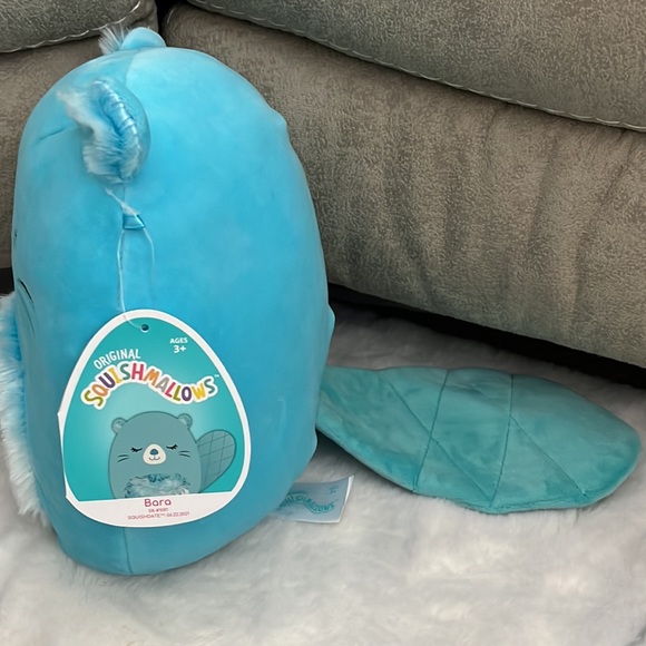 NWT 8”— Bara the Blue Beaver Squishmallow - Picture 5 of 6